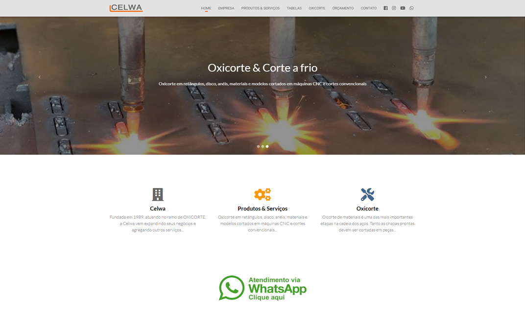 Projeto Site Celwa