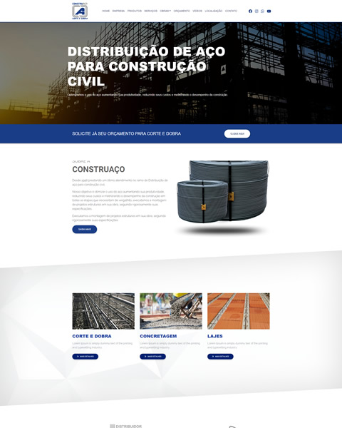 Projeto Site Construaço