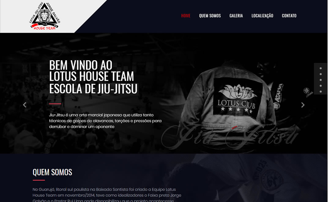 Projeto Site Lotus House Team